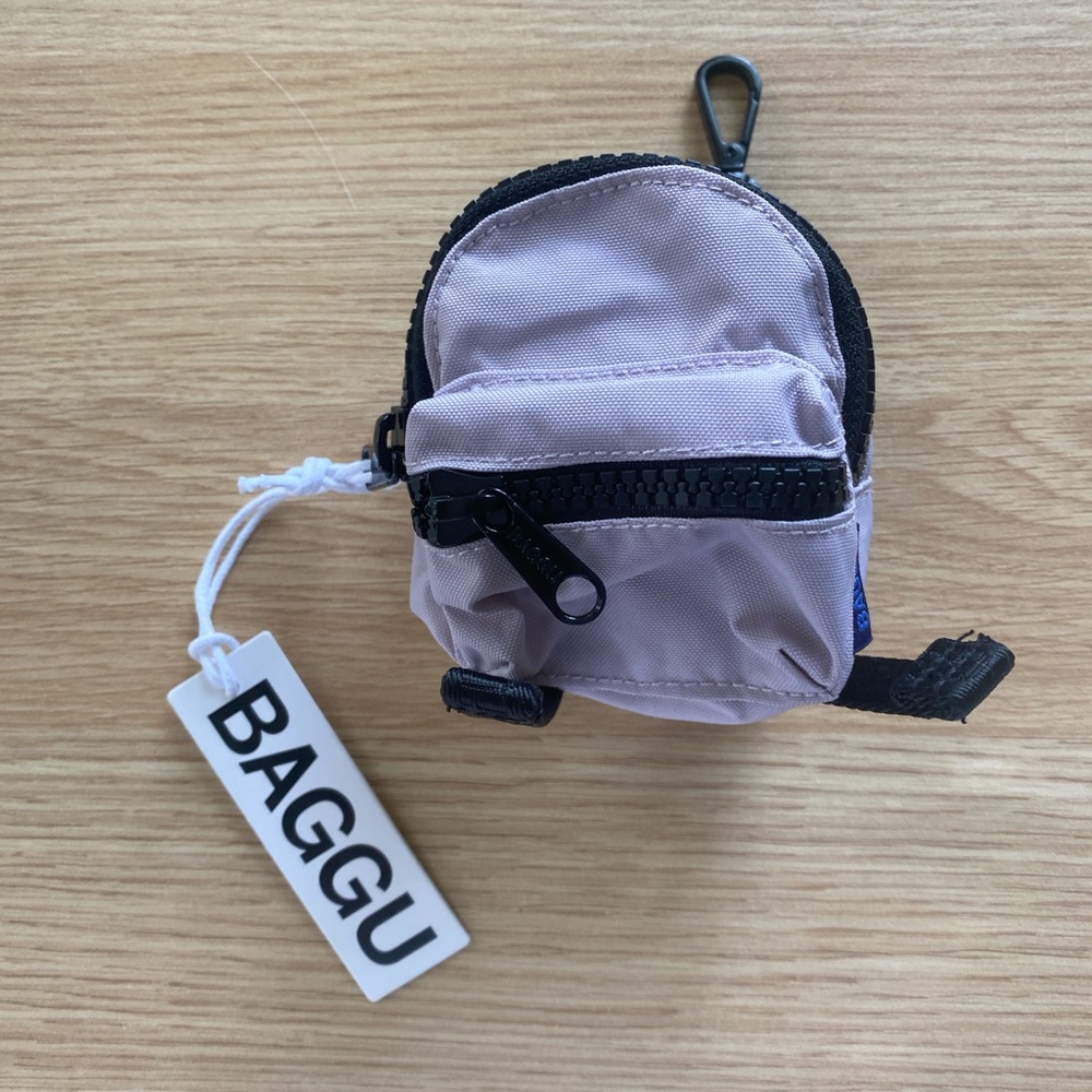 BAGGU Backpack Charm Dusty Pink